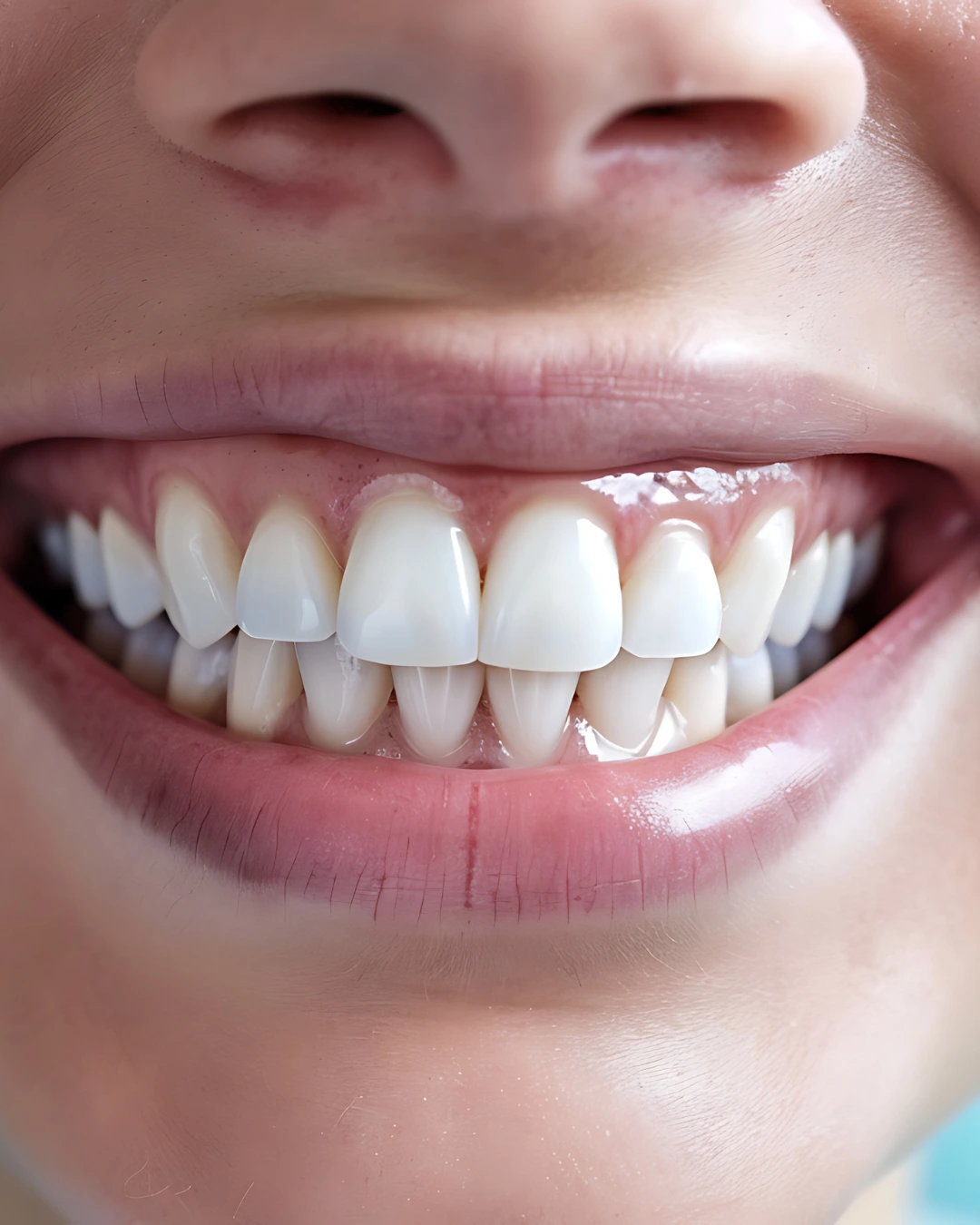 Teeth after implant